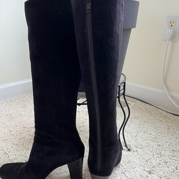 Michael Kors Suede Tall Boots  Size 8 1/2 - Picture 1 of 4